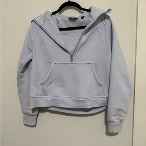 Danskin Light Blue Zip-Up Sweater